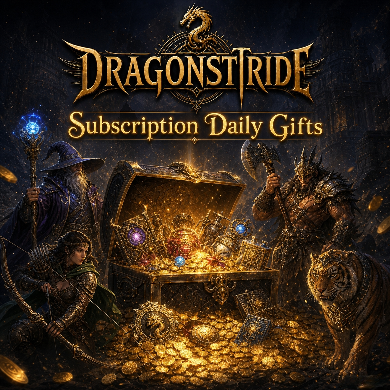 Dragonheir Silent Gods subscription gift pack icon