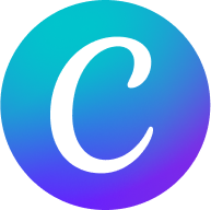 Canva with AI logo