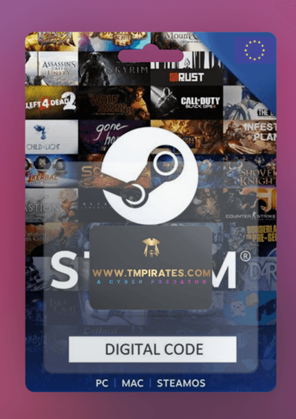 Steam Gift Card (EUR)